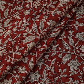 Natural dyed pure mul cotton hand block bagru print fabric