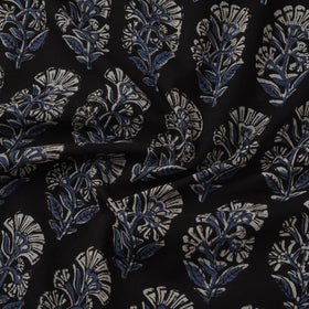 Natural dyed pure mul cotton hand block kalamkari bagru