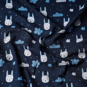  White Digital Printing Linen Fabric Online at iTokri.com