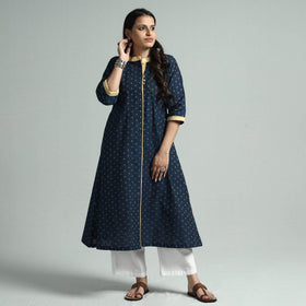 jacquard kurta