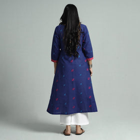 Buy Jacquared Cotton floral Kurta Online at iTokri.com