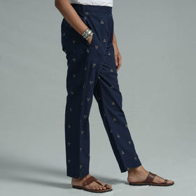 Buy Jacquard Weave Cotton Elasticated Pant Online at iTokri.com