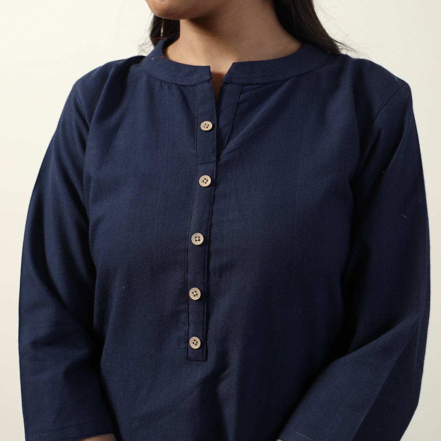 Buy  Jhiri Handloom Cotton Straight Long Kurta Online l iTokri.com