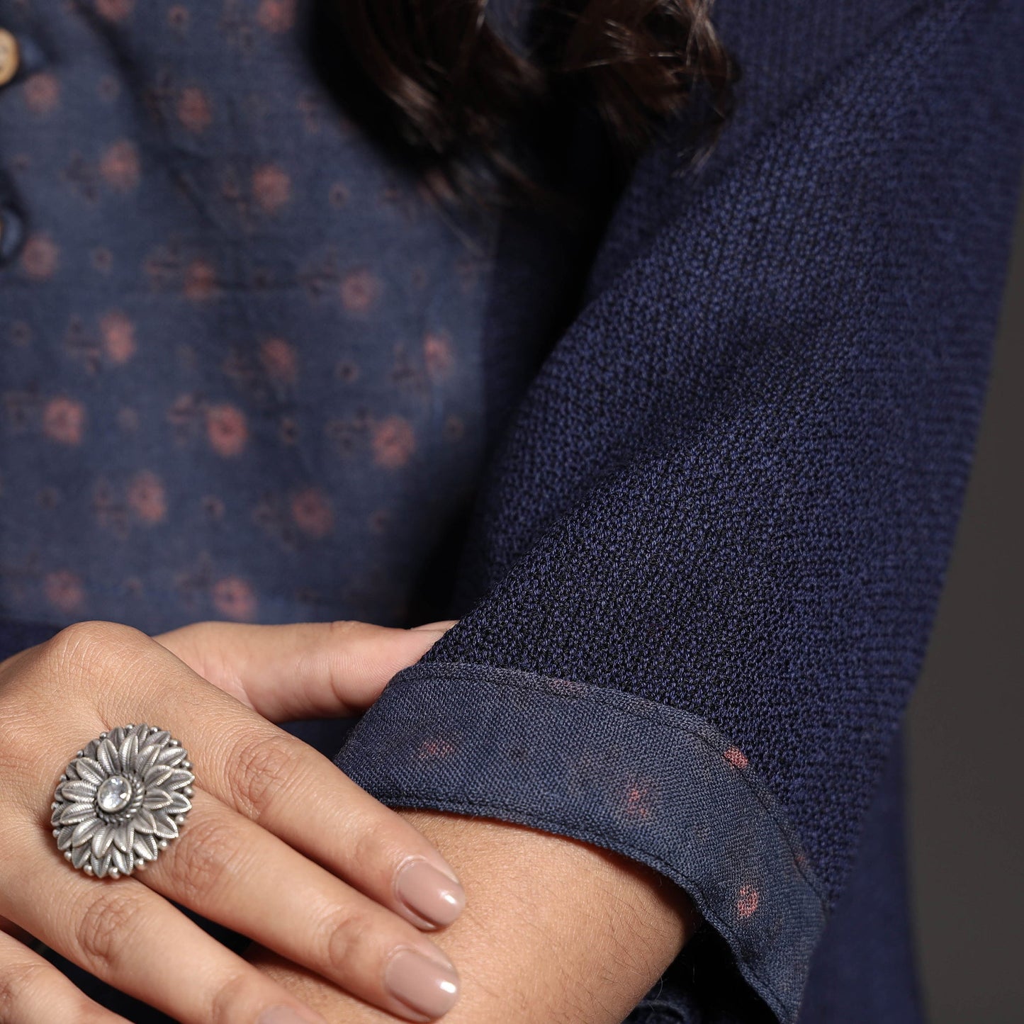 Kumaun Handwoven Straight Merino Woolen Kurta for Women