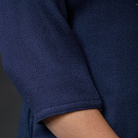 Kumaun Handwoven Straight Merino Woolen Kurta for Women