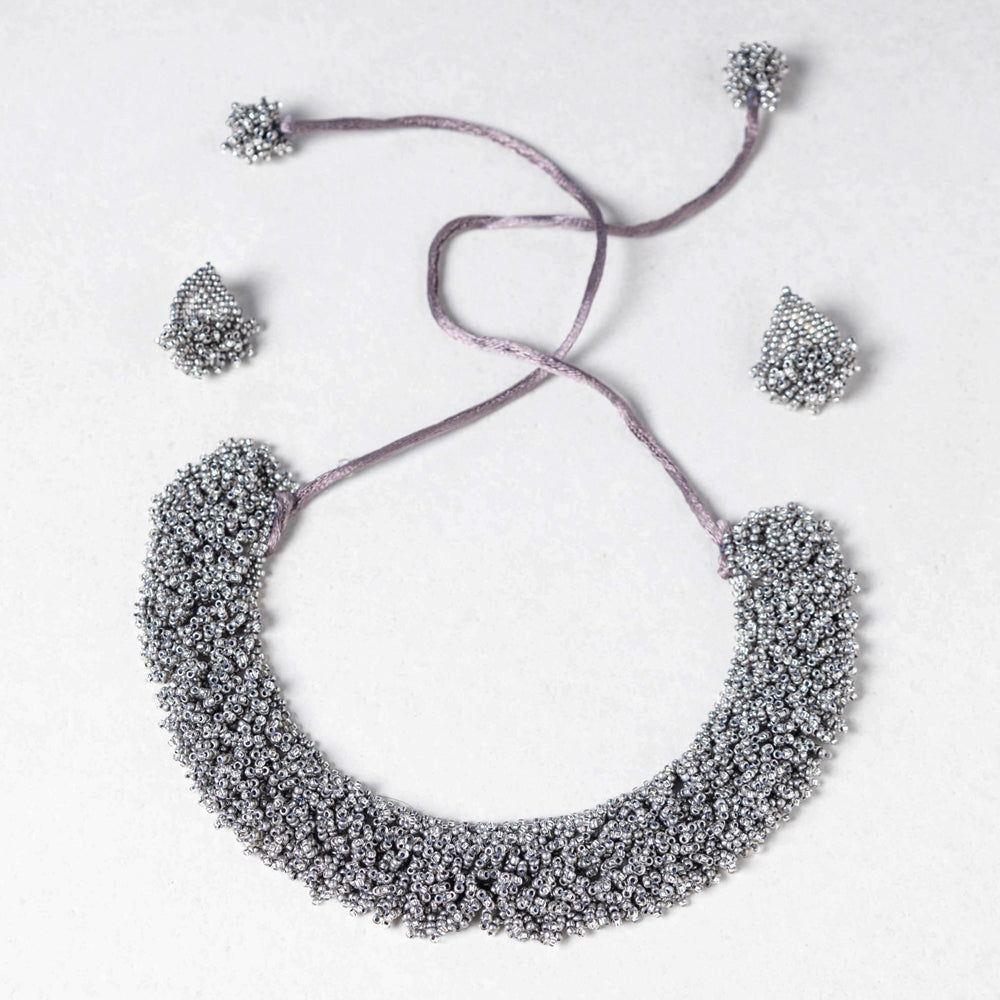 neemuch beadwork necklace set