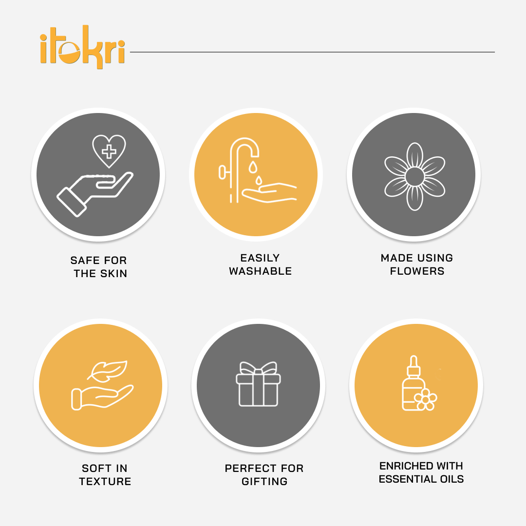  Blue Organic Herbal Gulal Holi Colour (100gm)