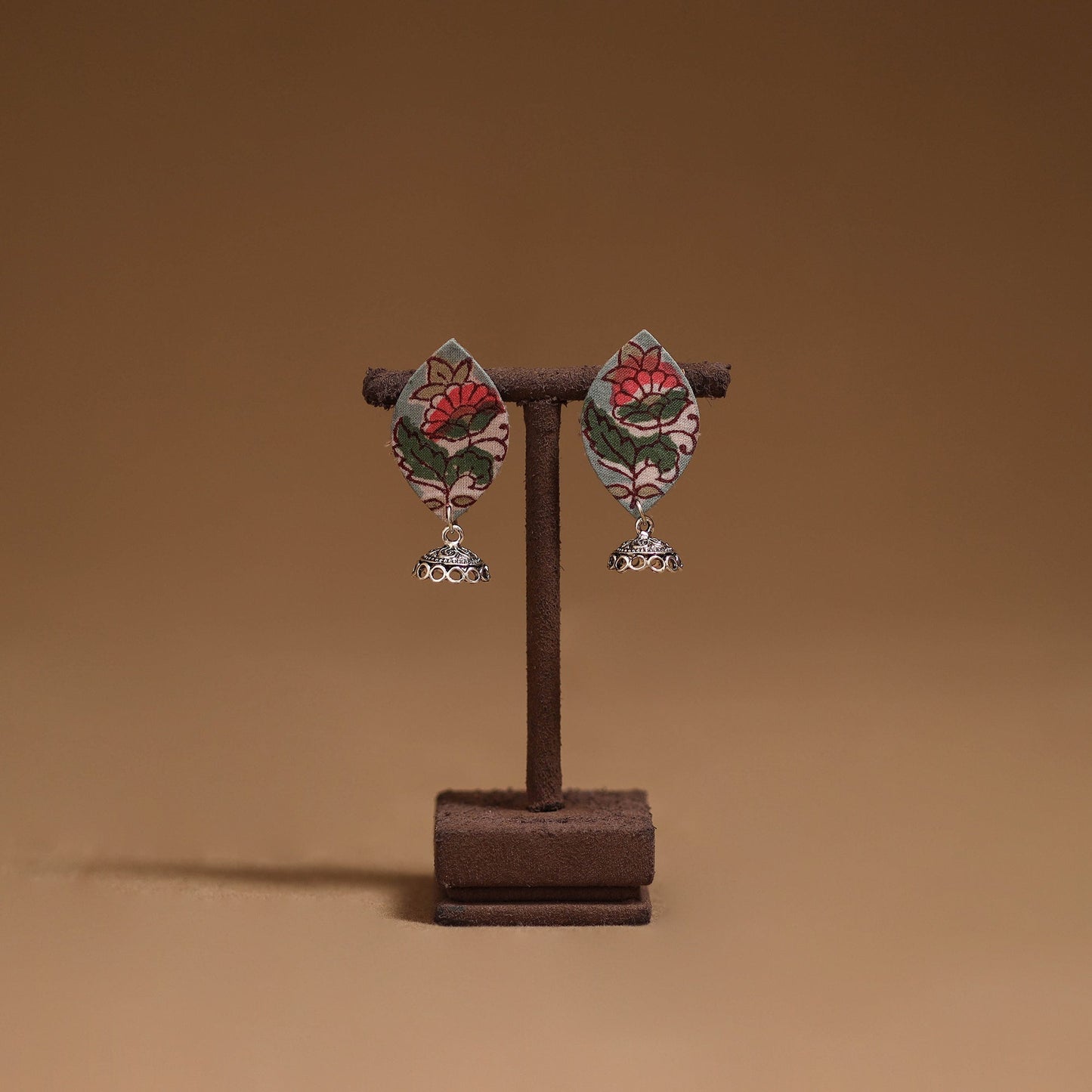 Nithya gs fabart handmade earrings - handcrafted