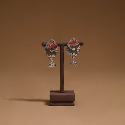 Nithya gs fabart handmade earrings - handcrafted