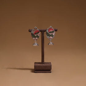 Nithya gs fabart handmade earrings - handcrafted