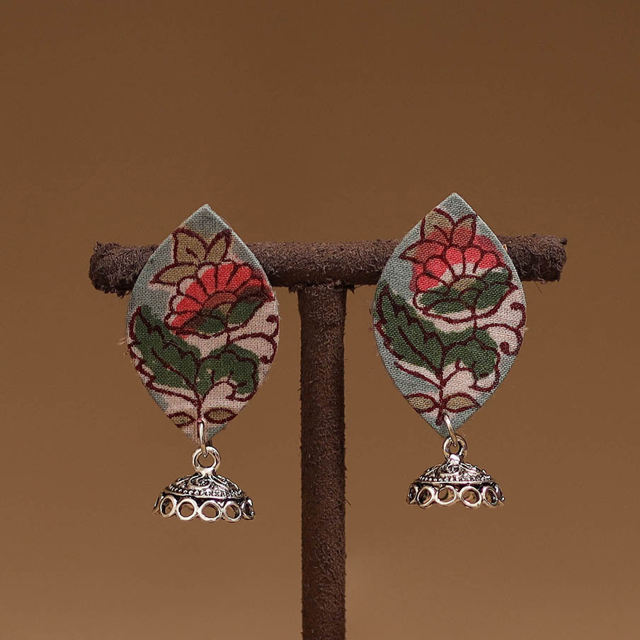 Nithya gs fabart handmade earrings - handcrafted