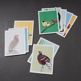  North-East Birds Collection Postcards - Set of 10 