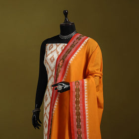 Odisha handloom cotton sambalpuri ikat dupatta 04