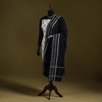 Odisha ikat cotton sambalpuri dupatta 05 - handcrafted