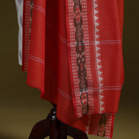 Odisha ikat cotton sambalpuri dupatta 06 - handcrafted