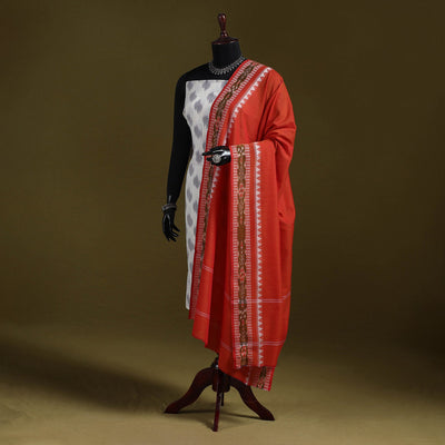 Odisha ikat cotton sambalpuri dupatta 06 - handcrafted