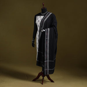 Odisha ikat cotton sambalpuri dupatta 07 - handcrafted
