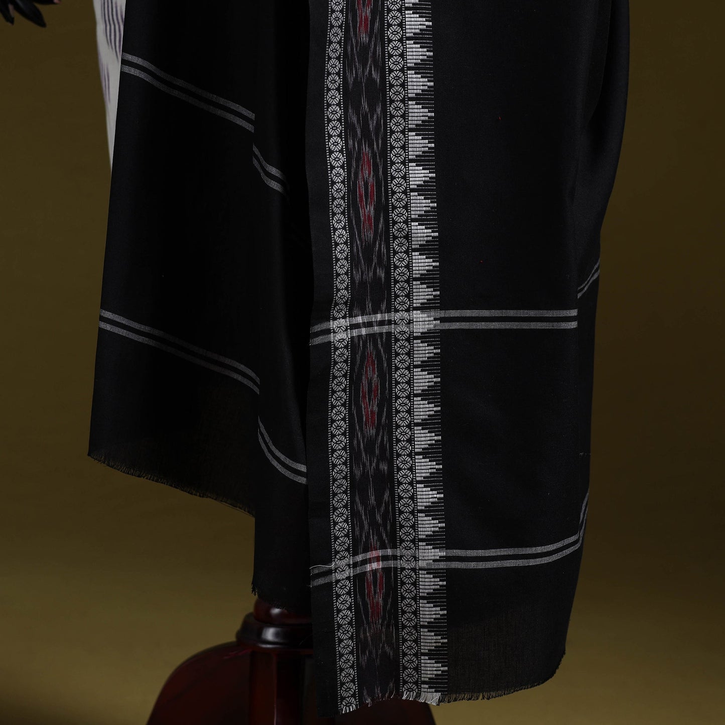 Odisha ikat cotton sambalpuri dupatta 07 - handcrafted