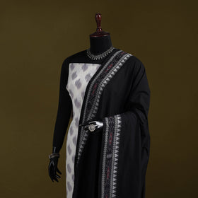 Odisha ikat cotton sambalpuri dupatta 07 - handcrafted