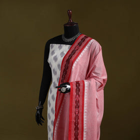 Odisha ikat cotton sambalpuri dupatta 08 - handcrafted
