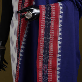 Odisha ikat cotton sambalpuri dupatta 12 - handcrafted