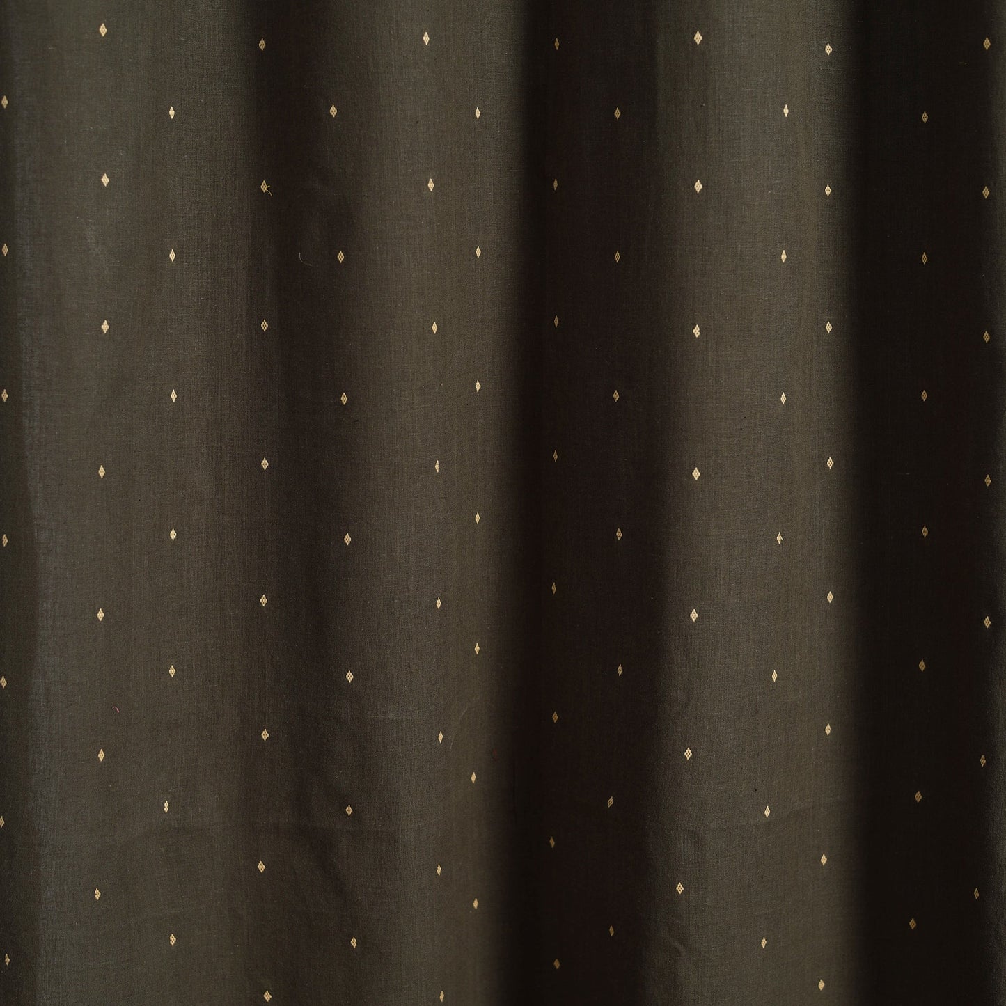  Olive Green Cotton Door Jacquard Curtain (7 x 3 Feet) 