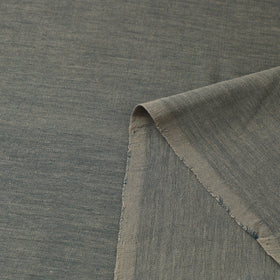  Olive Green Jhiri Pure Handloom Cotton Fabric