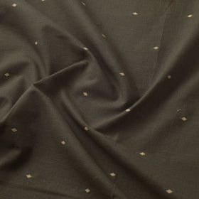  Olive Green Prewashed Cotton Jacquard Fabric 