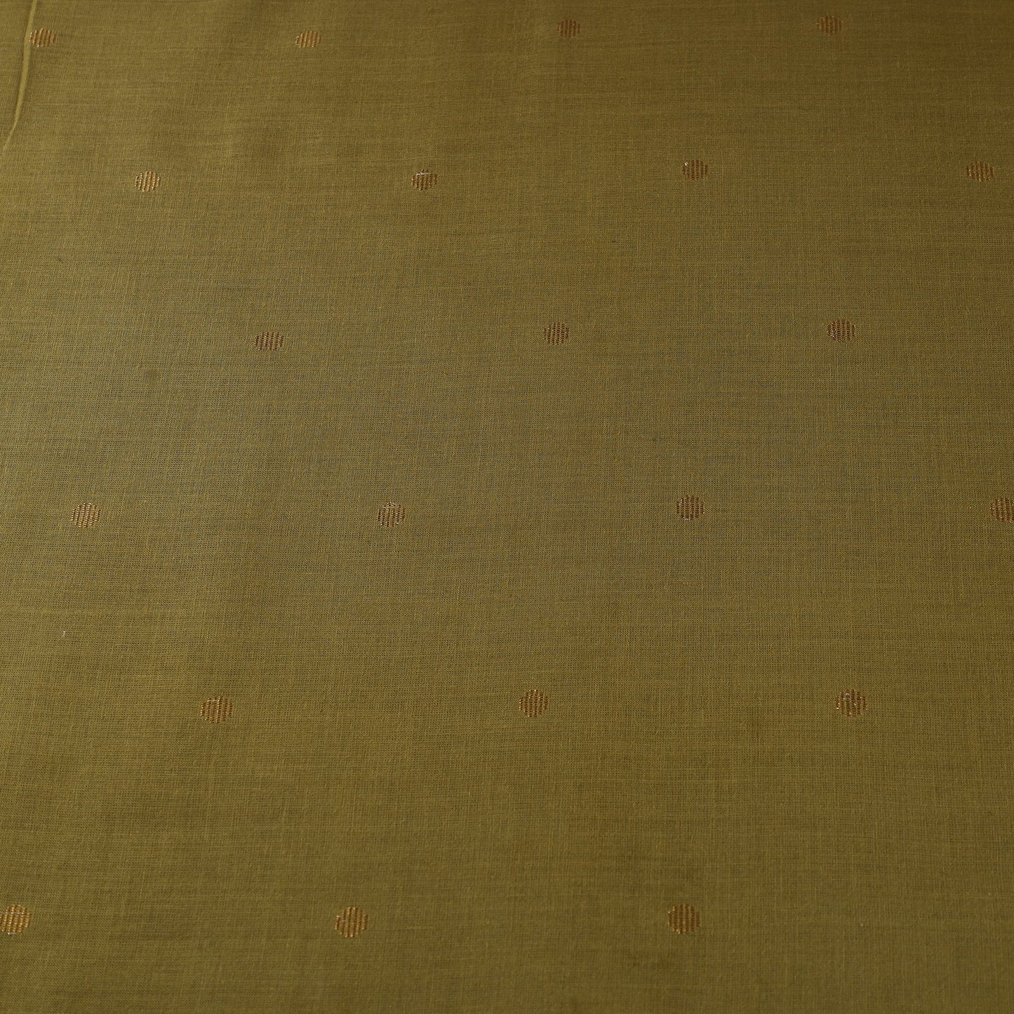 Cotton Olive Green Jacquard Fabric Online – Premium Quality