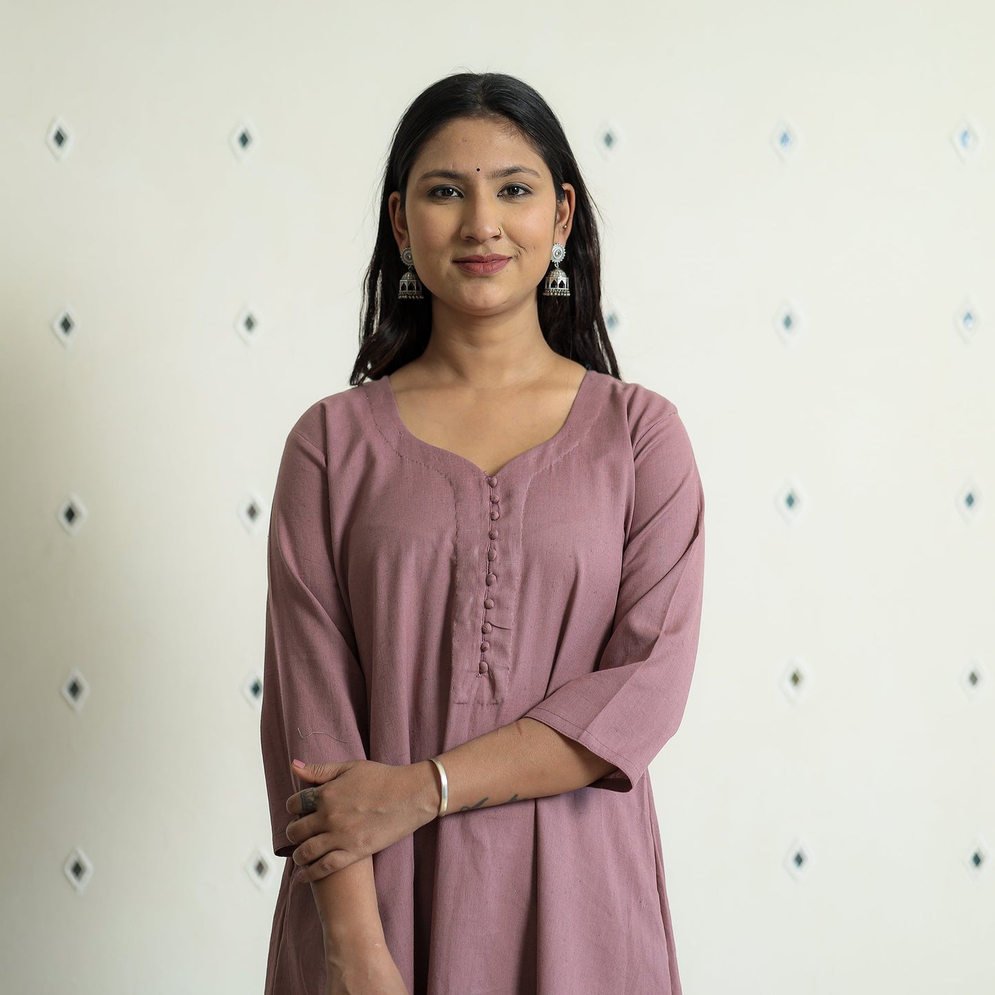  Plain Flex Cotton Kurta 