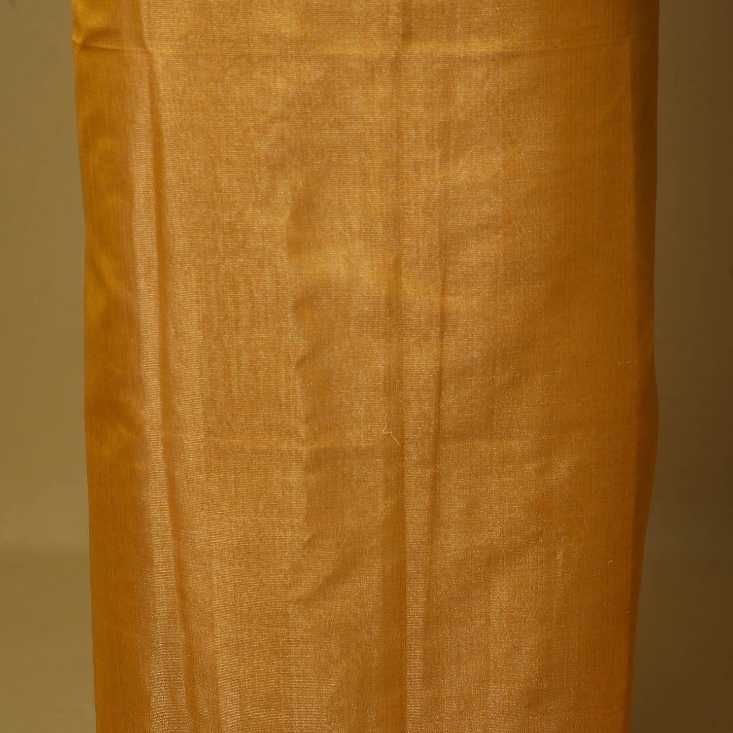 Orange - 2pc tissue zari handloom unstitched maheshwari