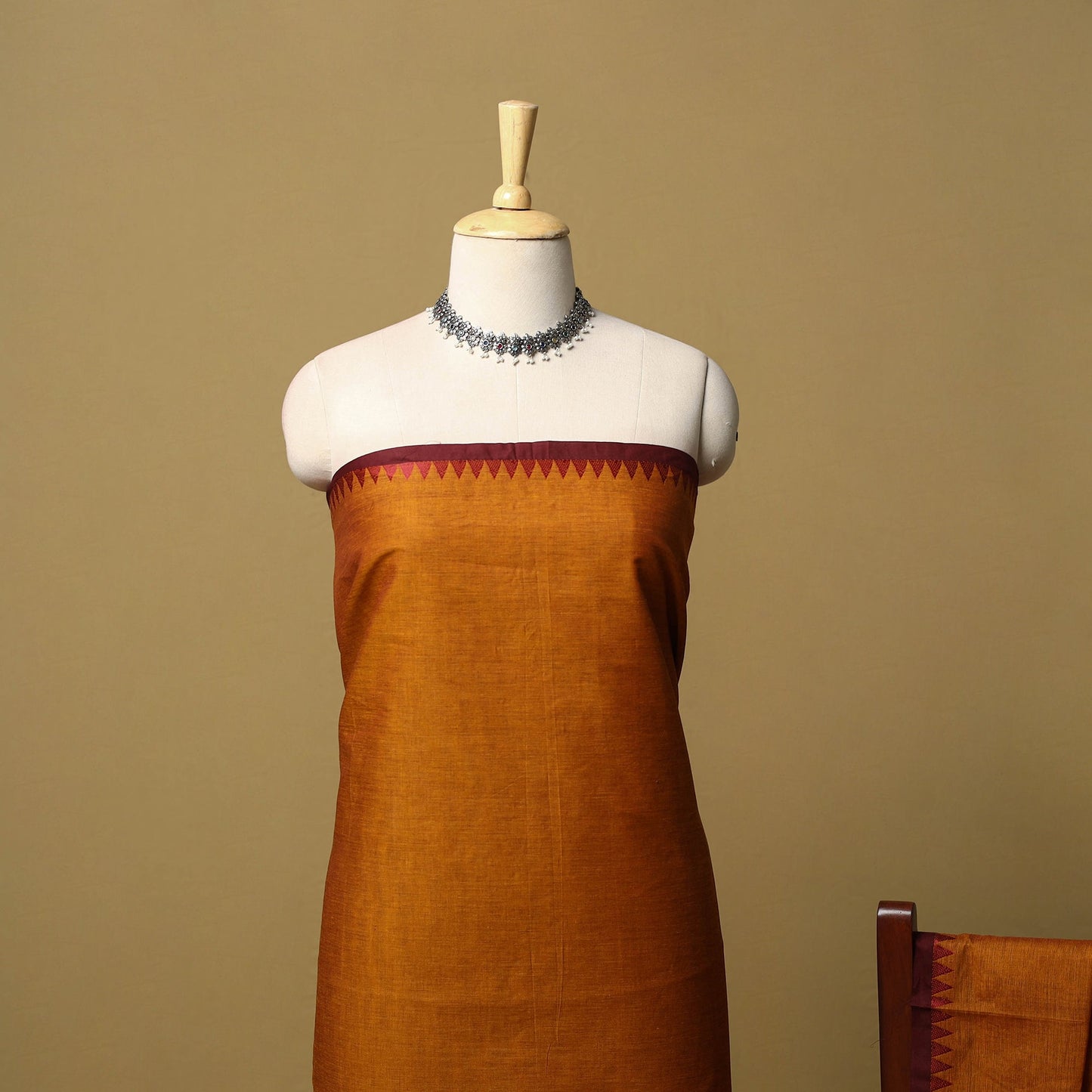 2pc unstitched kandangi chettinad cotton dress material 04