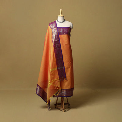 2pc unstitched kandangi chettinad cotton dress material 21