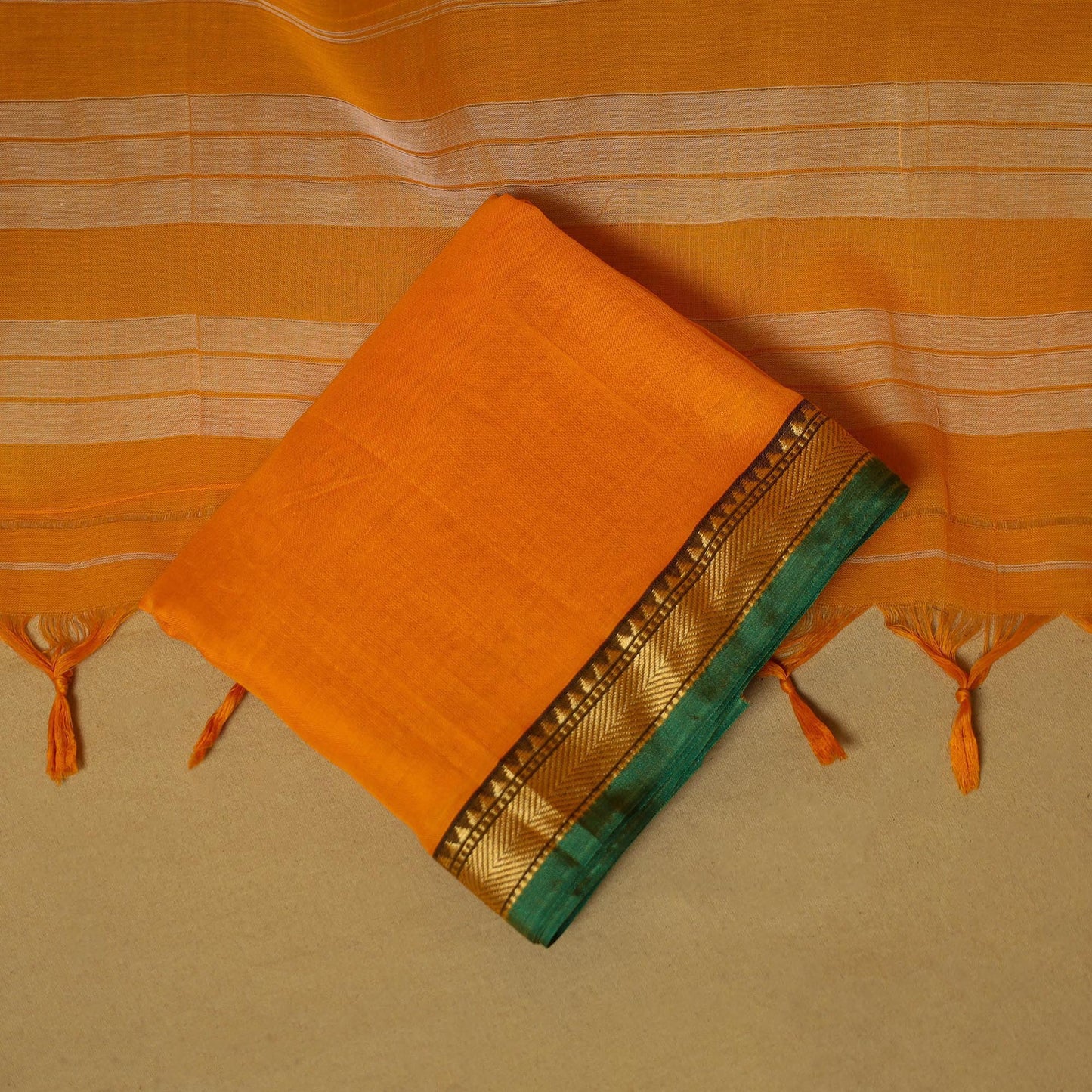 3pc cotton unstitched dharwad dress material with border 04