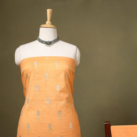  2pc Cotton x Viscose Zari Banarasi Dress Material 