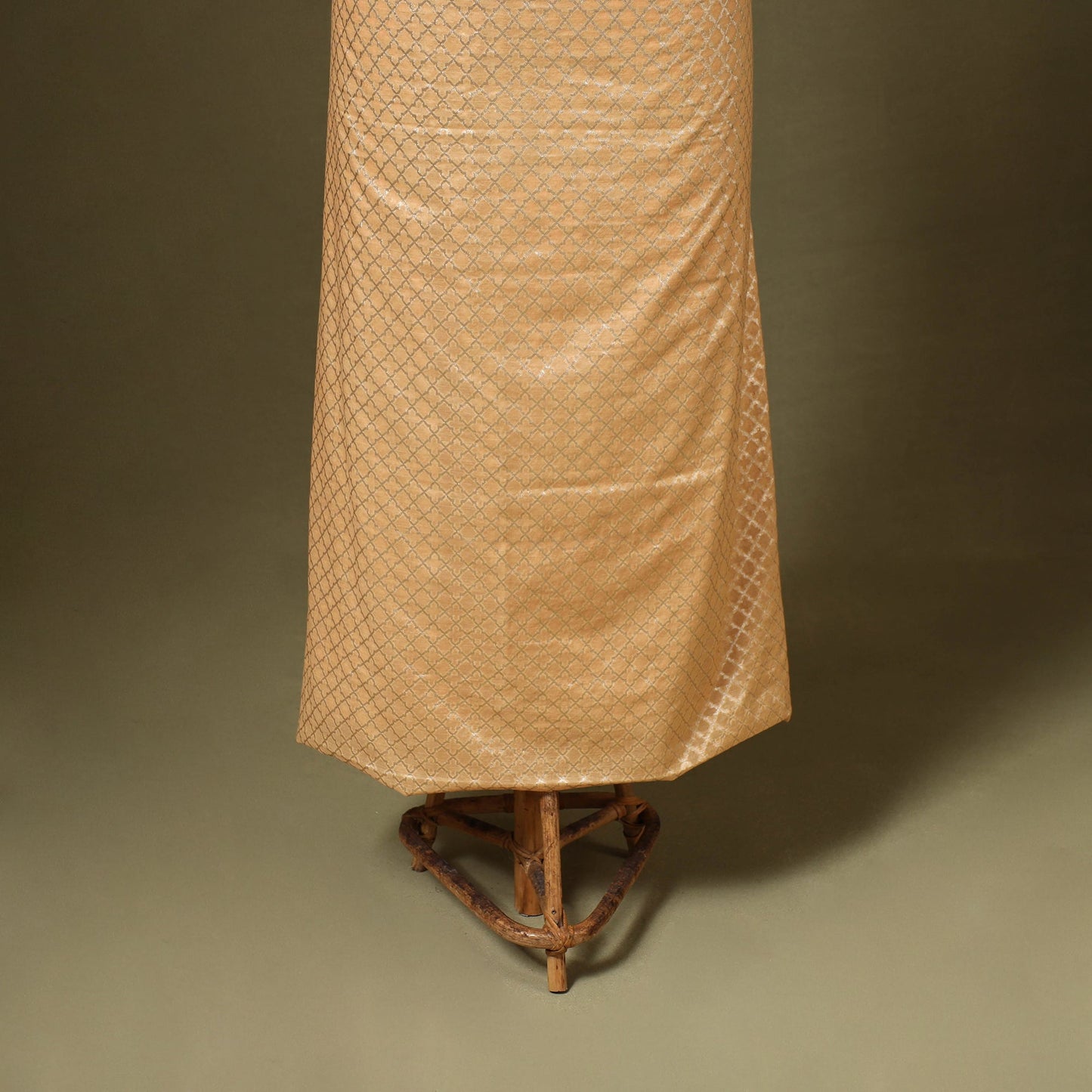 2pc Cotton x Viscose Zari Banarasi Dress Material 