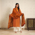 Orange - bagh cotton suit set (set of 2) 04 - handcrafted