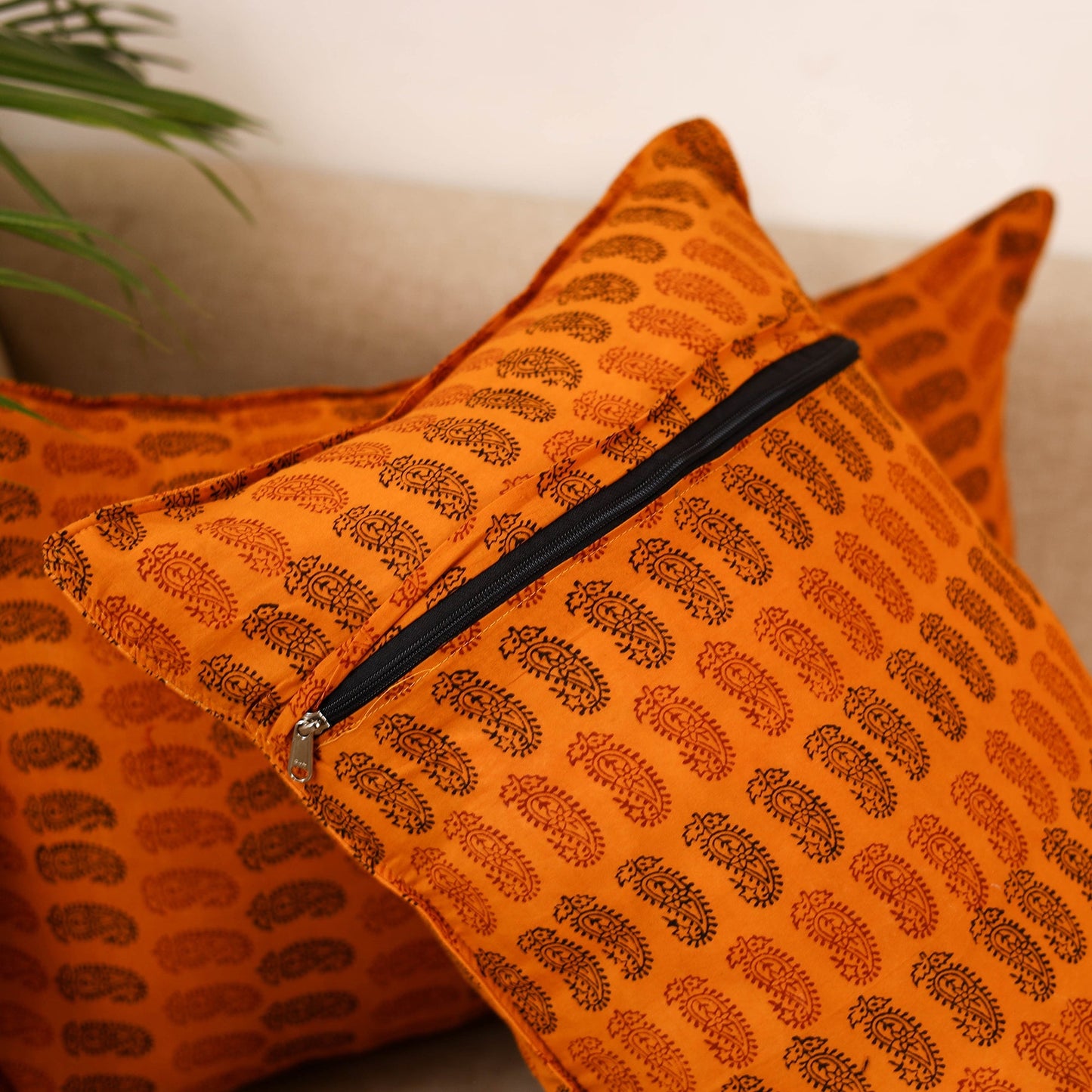 Bagh hand pillow cover (set of 2) 15 - handcrafted
