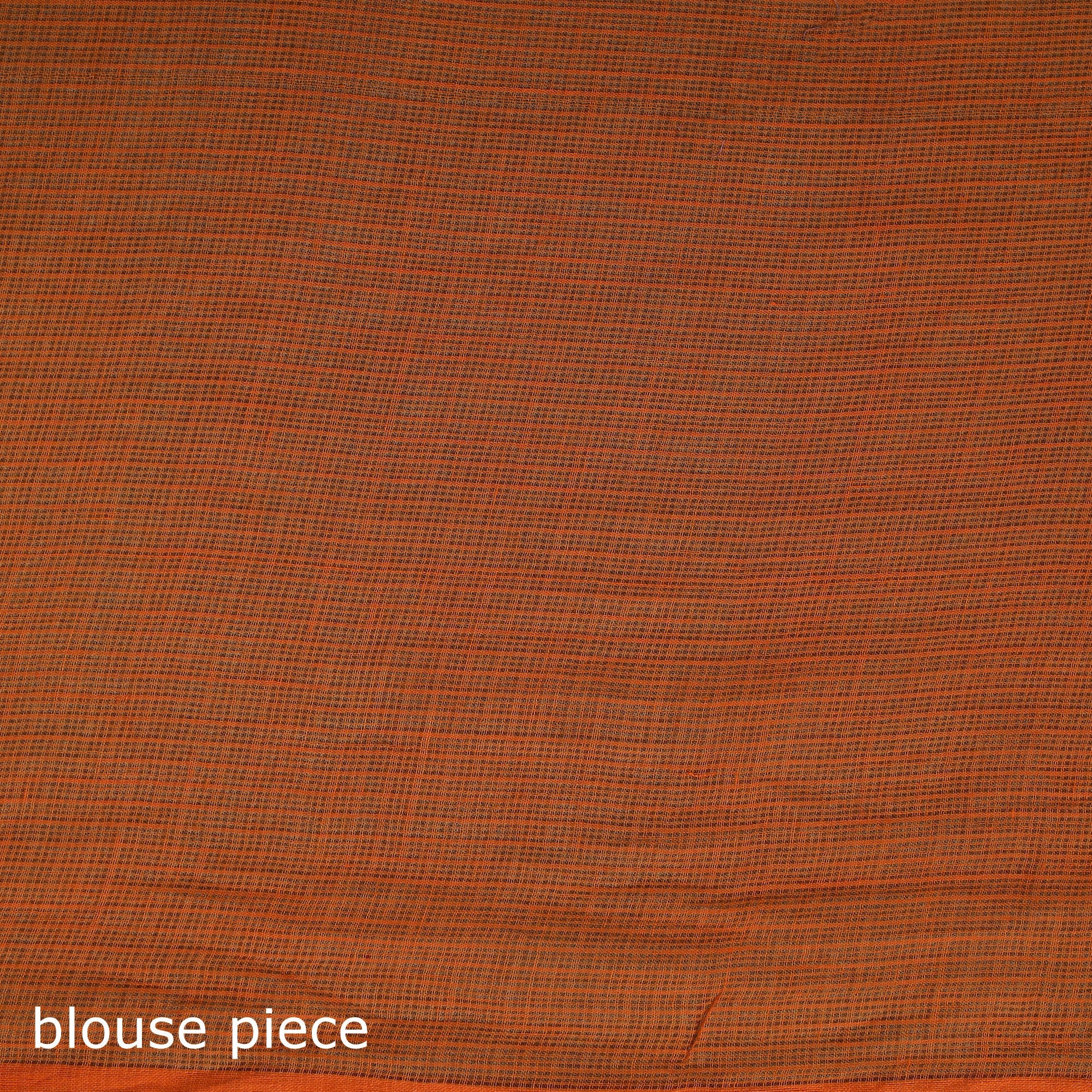Orange - Bandhani Tie-Dye Kota Doria Cotton Saree 23