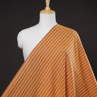 Buy Baragaon Pre Washed Handloom Striped Cotton Fabric Online l iTokri.com