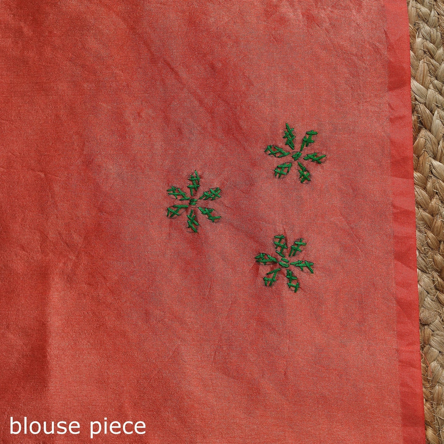 Bengal hand embroidery silk nakshi kantha saree 24