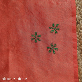 Bengal hand embroidery silk nakshi kantha saree 24