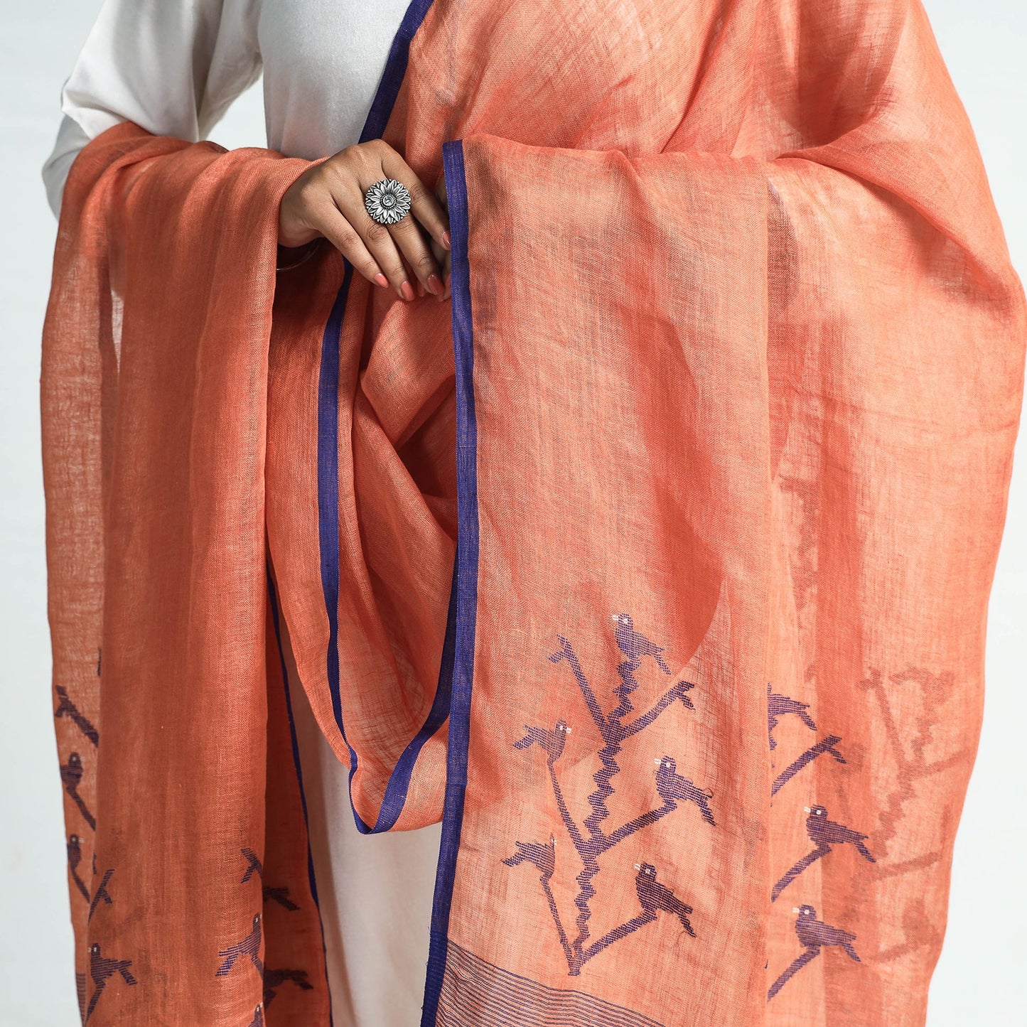 Jamdani Handloom Dupatta