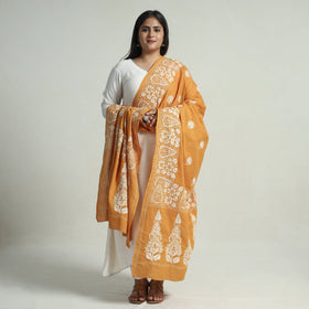 Kantha Embroidery Silk Dupatta