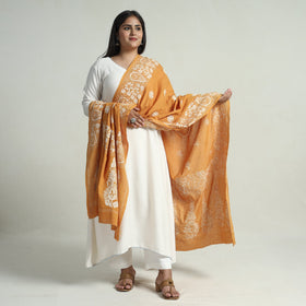 Kantha Embroidery Silk Dupatta