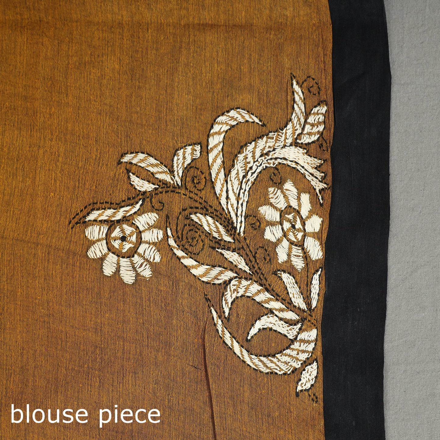  Bengal Kantha Hand Embroidery Cotton Handloom Saree