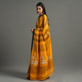  Bengal Kantha Hand Embroidery Cotton Handloom Saree