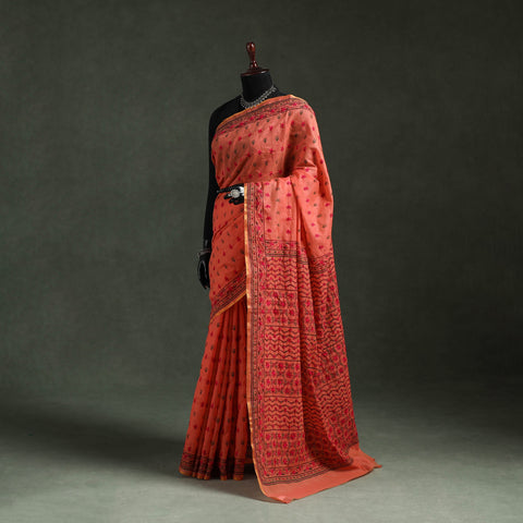 Bengal kantha hand embroidery silk cotton chapa work saree