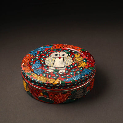  Bengal Patua Handpainted Stainless Steel Casserole