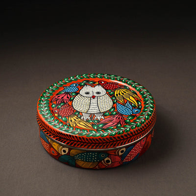  Bengal Patua Handpainted Stainless Steel Casserole